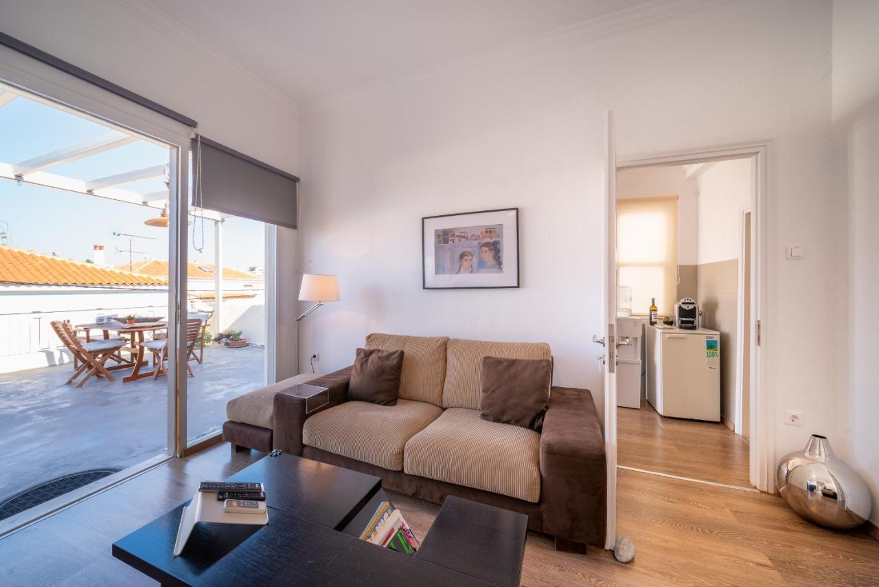 Appartamento The Roof - Flat Sea View In Aegina Town Esterno foto